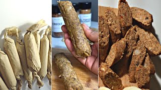 How to make Plant Based Vegan Sausages | Soy Free