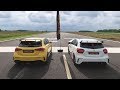 DRAG RACE! Mercedes-AMG A35 Vs A45 AMG!