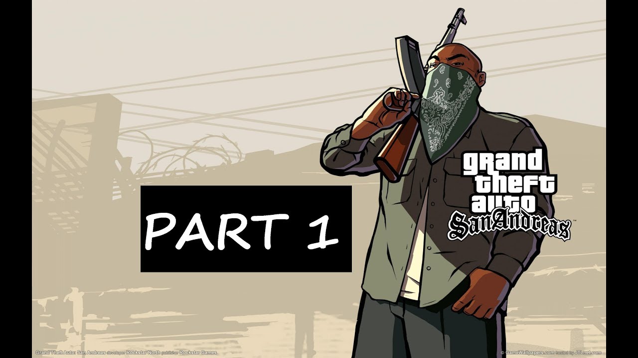 Grand Theft Auto San Andreas Walkthrough Part 1 - Big Smoke - YouTube