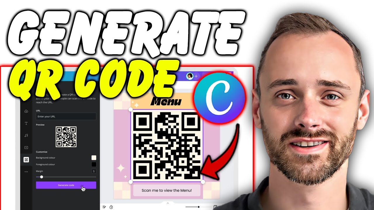 How To Generate QR Code in Canva - YouTube