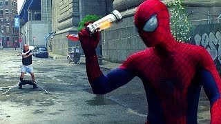 Spider-Man vs Rhino - The Amazing Spider-Man 2 (2014) Movie CLIP HD