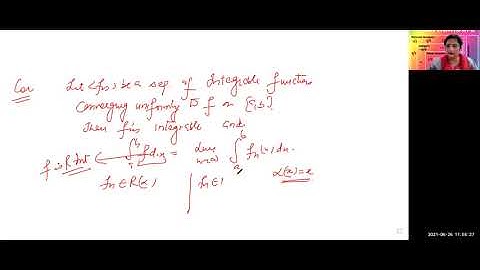 Uniform convergence and Integration