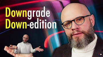 Downgrading Microsoft Licenses