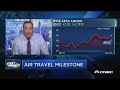 Air travel gaining altitude as passenger rates hit levels not seen since March