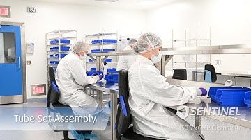 Sentinel Process Systems Cleanroom Production
