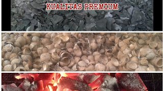 How to make coconut shell charcoal | Arang Tempurung Kelapa : Kualitas Premium | Vlog #03