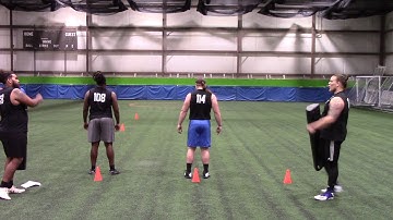 2019 NSC OLine Drills