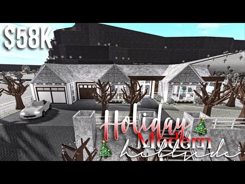 Holiday Modern Hillside Part 1 Exterior Roblox Bloxburg Gamingwithv Youtube - family hillside mansion roblox bloxburg gamingwithv
