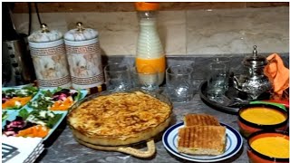 فطور رمضان بالمنزل أفكار سهلة والسريعة للمبتدئين في طبخ ️رايب ب2مكونات