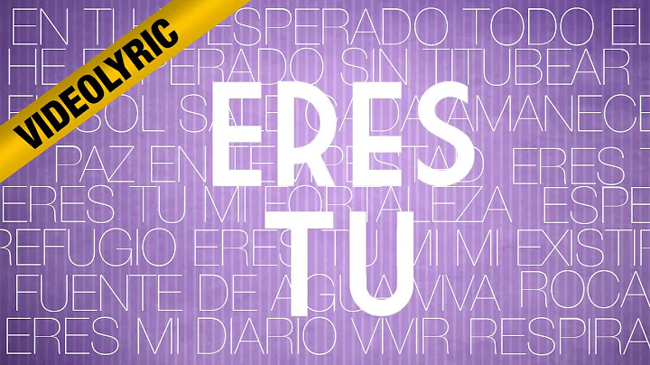 Glenda Garcia - Eres tu (VideoLyric)