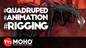 Beware the beast! Short animation by Joseph Rodríguez using Moho 🔥🔥🔥