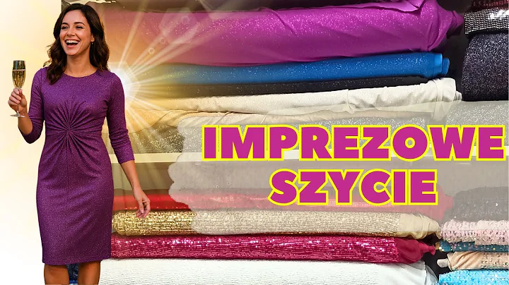 Dzianiny i tkaniny imprezowe [10 x więcej błysku]