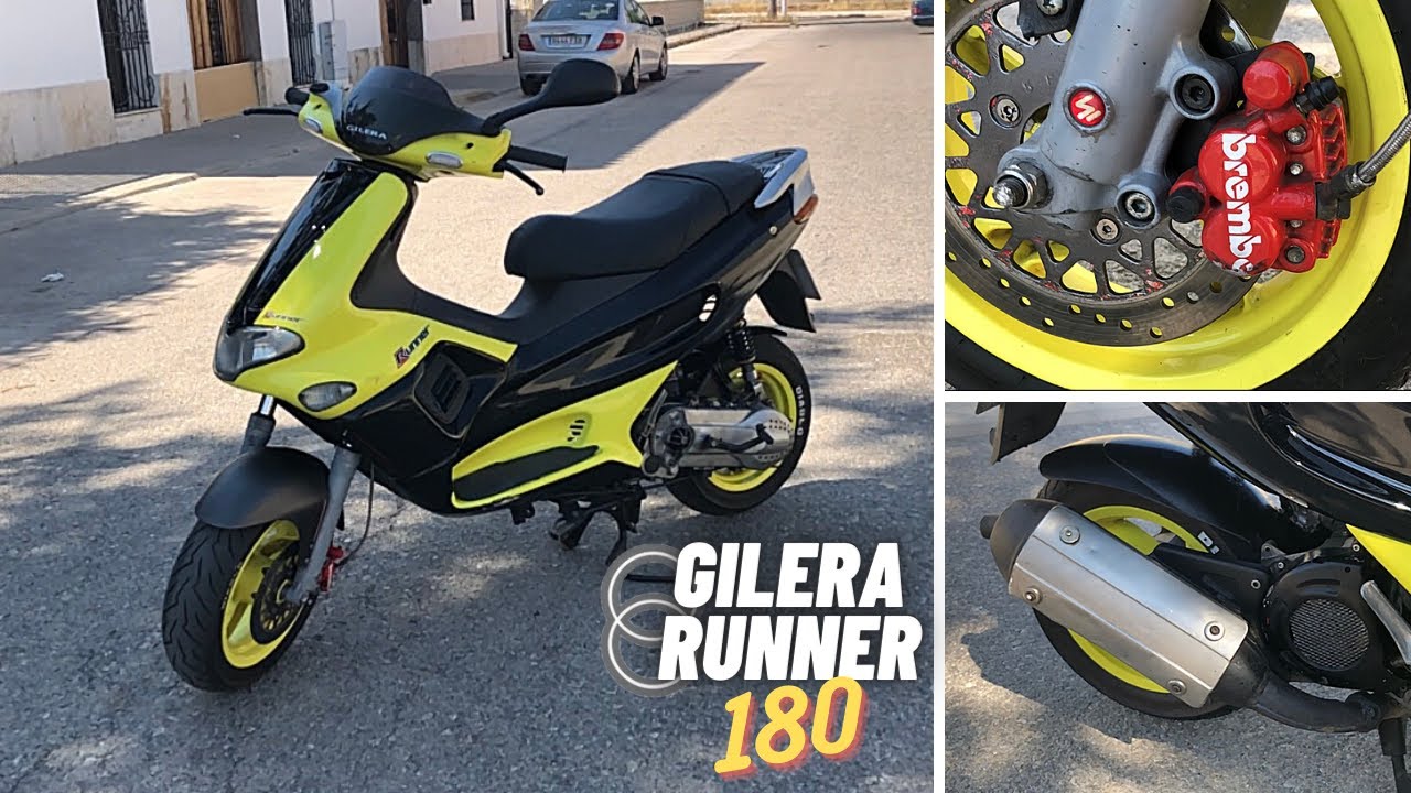 Encyclopedia dessert Kæreste 🚀GILERA RUNNER 180🚀.La scooter de 2 tiempos por excelencia. - YouTube