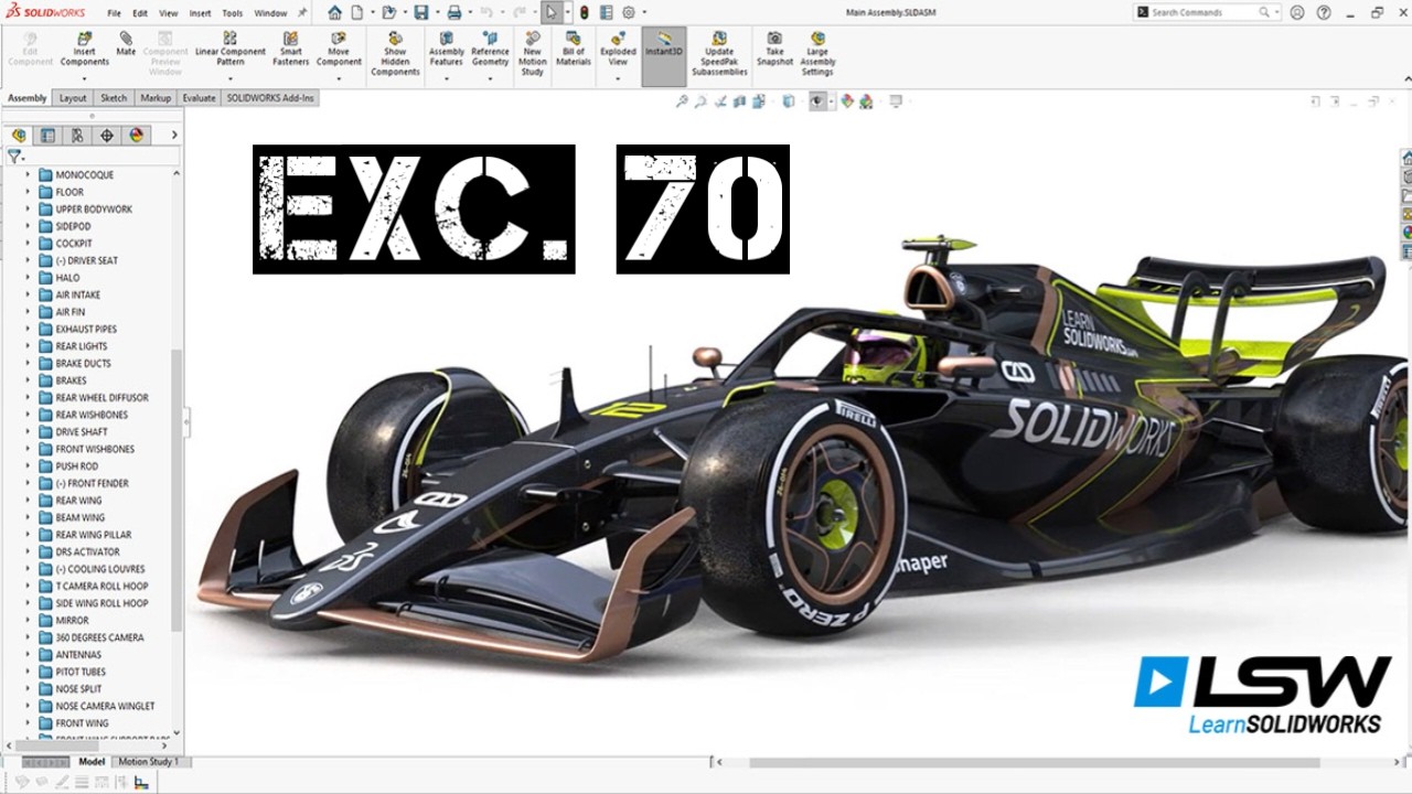 Exercise 70 || Solidworks [muted] - YouTube