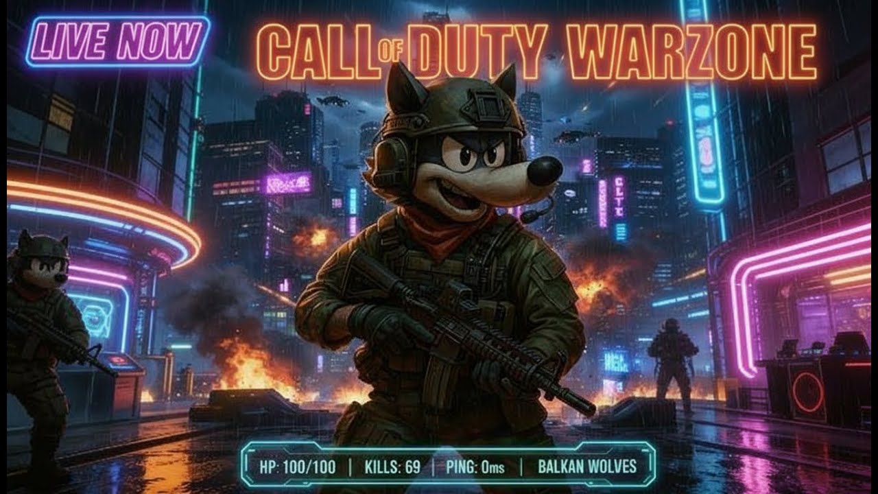 Warzone Balkan Uživo – Brutalni Gameplay i Killovi