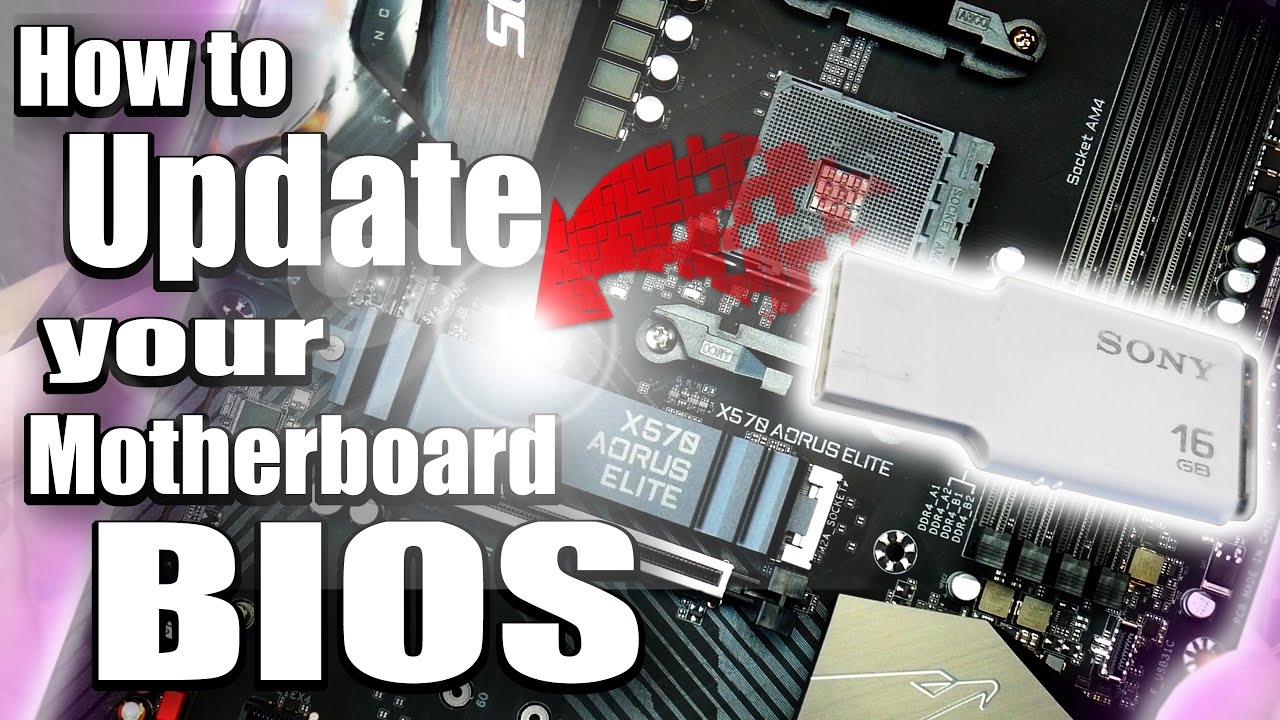 How to perform a motherboard BIOS update