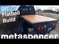 DIY Flatbed Build, Each Step in My Process