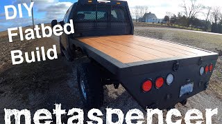 DIY Flatbed Build, Each Step in My Process