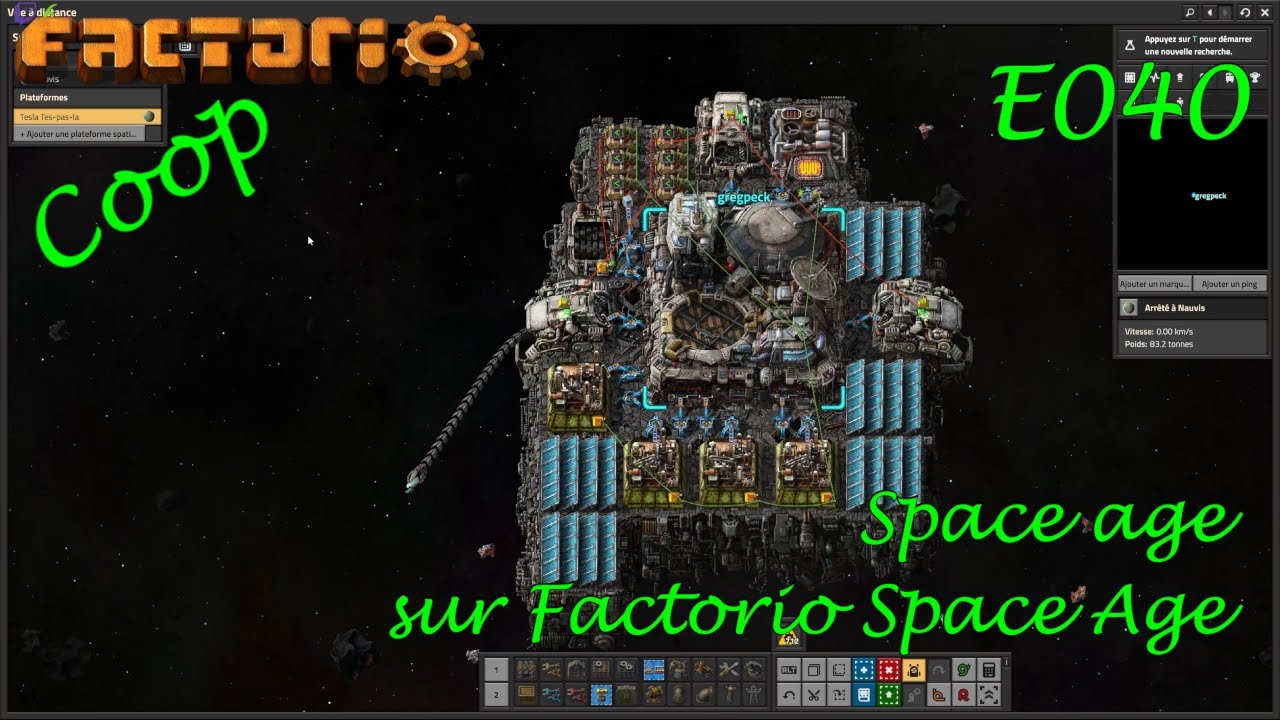 Space age | Factorio Coop E040 #gameplayfr #letsplayfr #factorio - YouTube