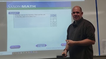 Lesson 96: Functions (Saxon Math, Level 6)