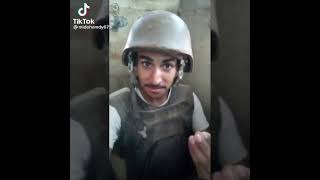 عسكري مصري يرسل رسالة إلي إرهابي معه قناص يحاول قتله 