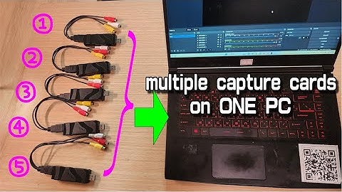 USB3.0 composite grabber card review! multiple capture cards on ONE PC - called USB bulk Mode