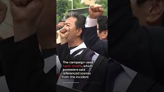 South Korean Activists Smash Starbucks Cups To Protest tank Day Cdanaign
