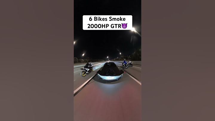 6 Bikes Smoke 2000HP GT-R 😈 #shorts