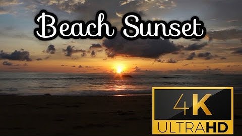 BEACH TIMELAPSE VIDEO |See The Sunset Before Your Eyes 4K |Whatsapp Status Video |OS Creation