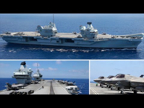 HMS Queen Elizabeth: On board Britain's £3bn warship on its maiden mission voyage