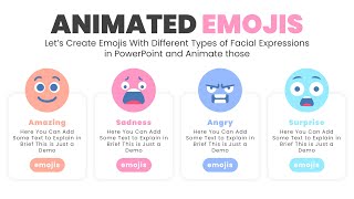 Make Animated Emojis with Different Facial Expressions in PowerPoint