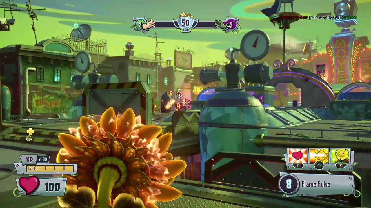 Plants vs Zombies Garden Warfare 2 PS4 Team Deathmatch 6