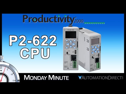 Productivity 2000 P2-622 CPU - Monday Minute at AutomationDirect