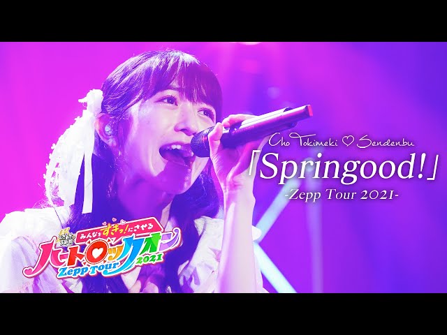 Cho Tokimeki Sendenbu  / Springood!  [ Live at Zepp Tour 2021 in Zepp Haneda (TOKYO)] class=