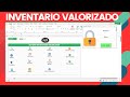 CONTROL DE INVENTARIO VALORIZADO - Inventario - Kardex - stock en Excel para Pequeños Negocios.