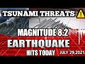 MAGNITUDE 8.2 EARTHQUAKE HITS TODAY|JULY 29,2021|TSUNAMI THREATS|ALASKA PENINSULA EARTHQUAKE