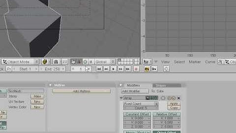 Blender 2.48 Array Modifer Tutorial
