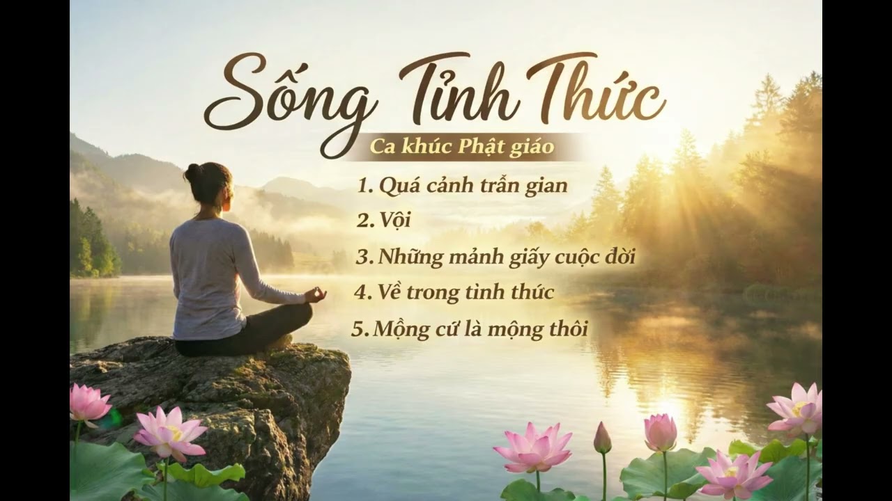 SỐNG TỈNH THỨC- CA KHÚC PHẬT GIÁO HAY NHẤT