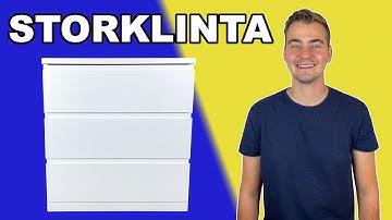 STORKLINTA 3 Drawer Chest IKEA Tutorial