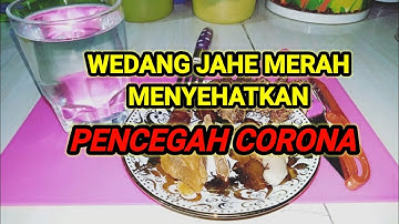 Membuat wedang jahe merah segar dan banyak manfaat