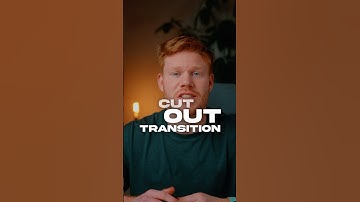 How to create the Cut Out Transition  #filmmaking #editing #adobe