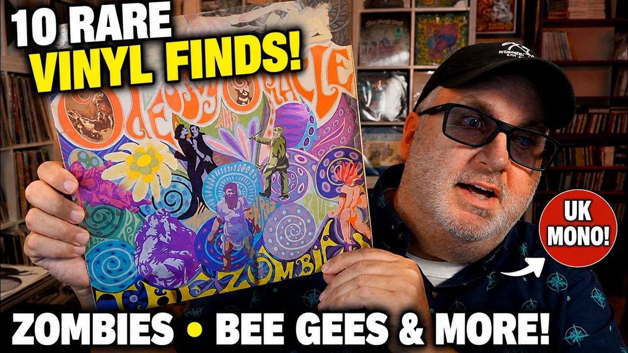Various Rare レア・グルーヴ　UK 10 Rare Vinyl Finds! UK Mono Zombies, Bee Gees Promo, Brown Acid