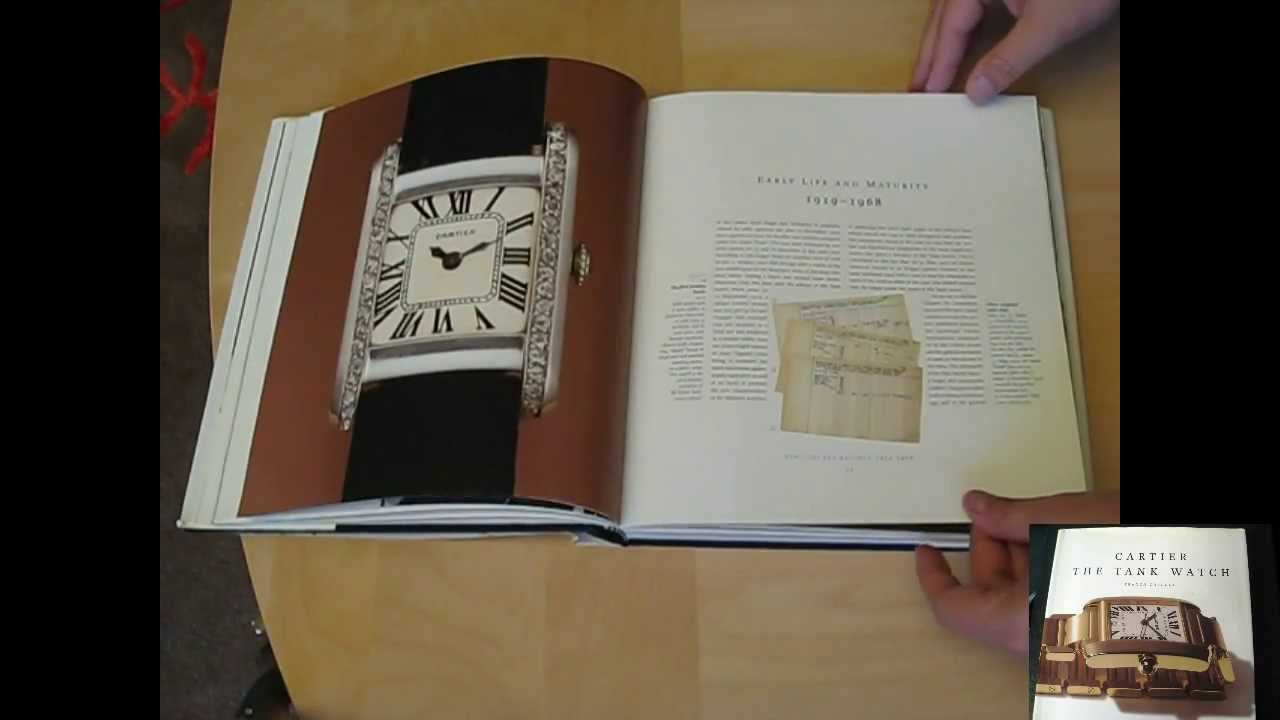 cartier watch book