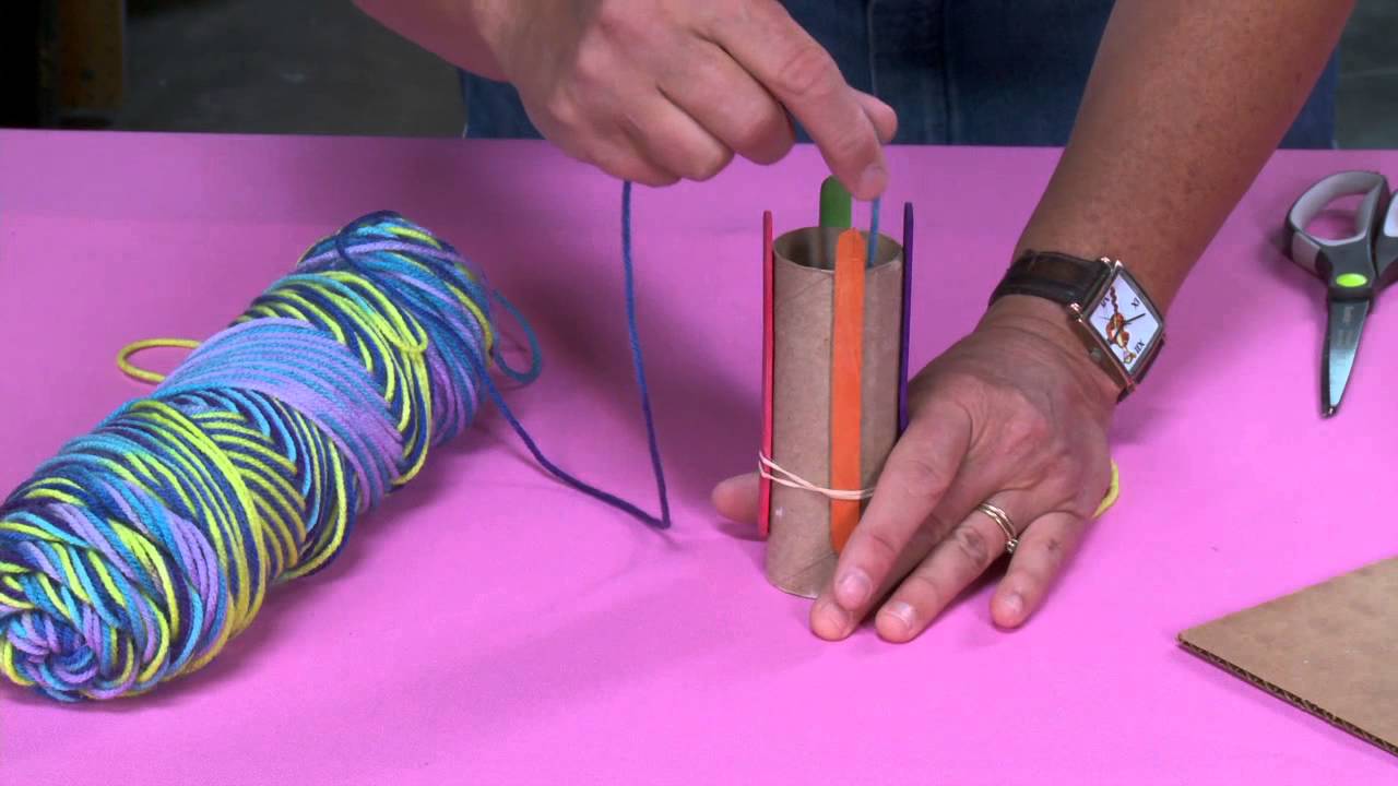 DIY Kit: Knit Bangle / Tutorial & Loom by PaperPhine