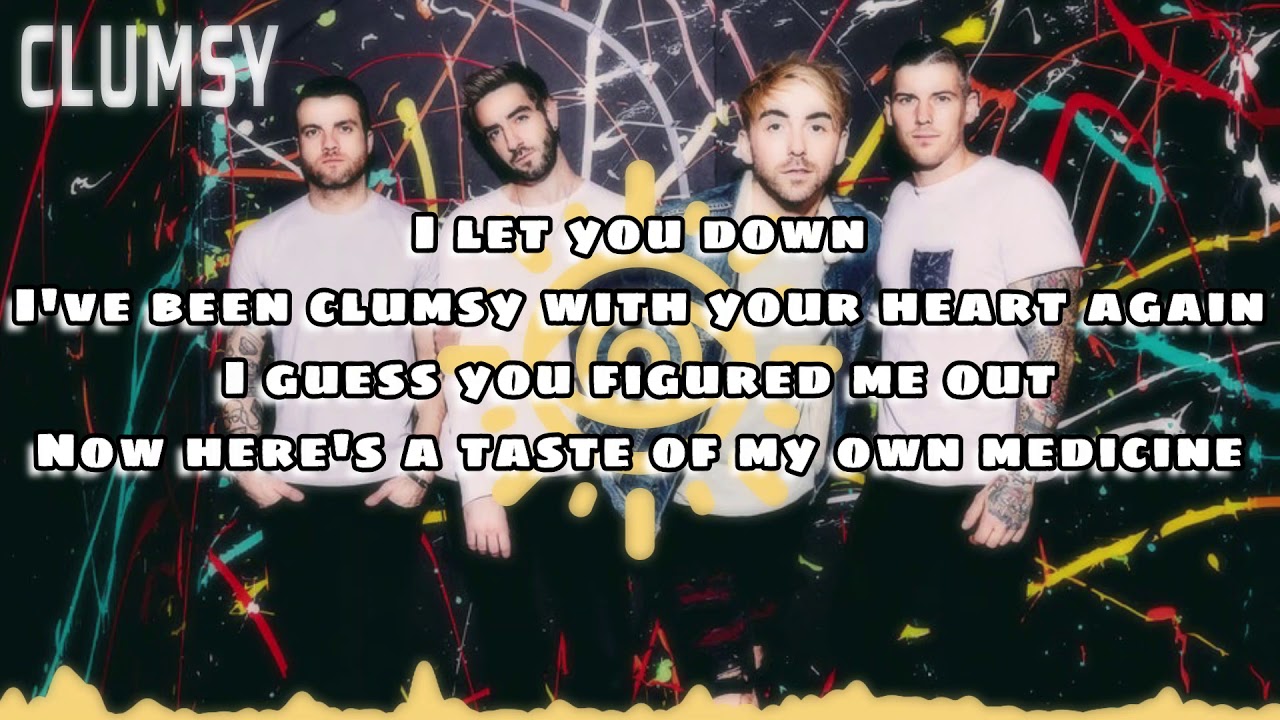 All Time Low Clumsy Lyric Video YouTube