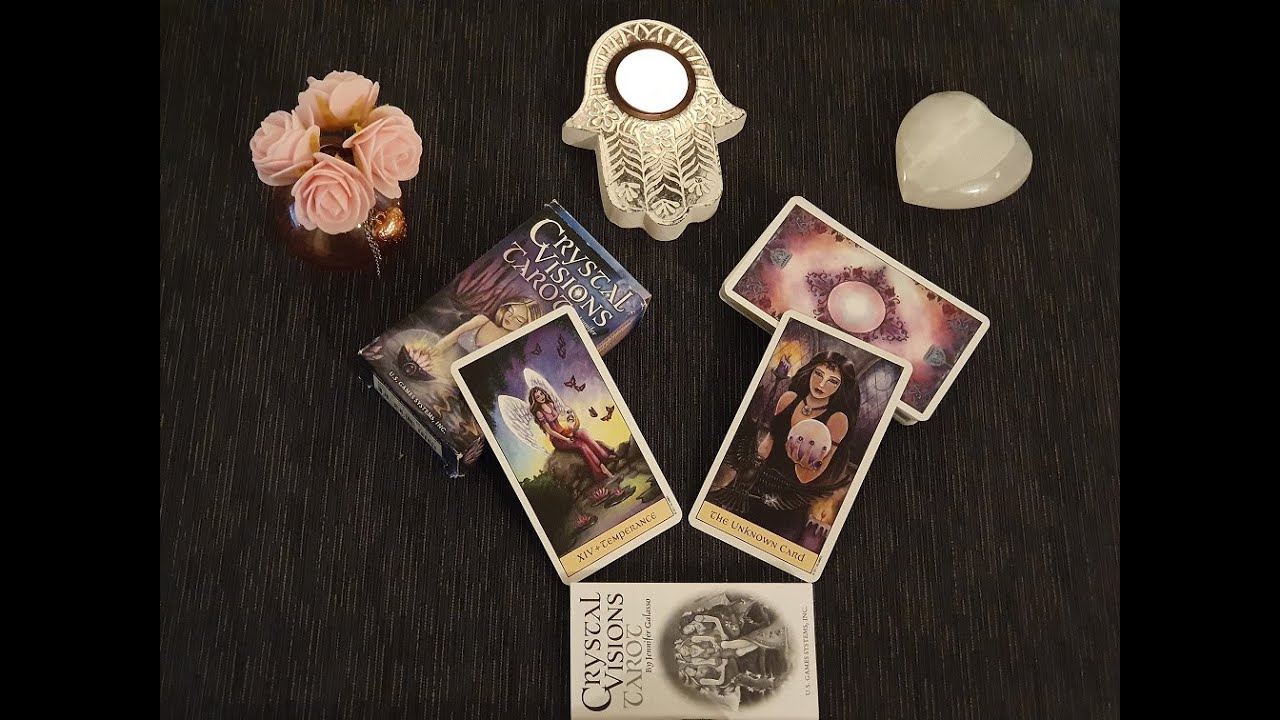 🔮REVIEW🔮 CRYSTAL VISIONS TAROT de Jennifer Galasso - YouTube