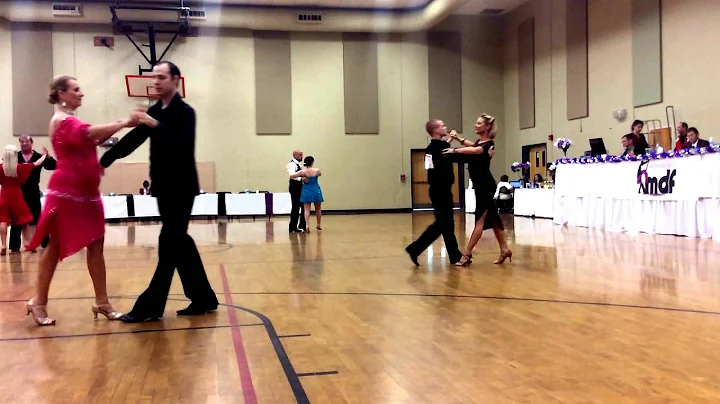 Ethan Lastoria and Angie Brooks  dancing Rumba at ...