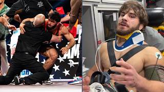 Arman Tsarukyan and Georgio Poullas WILD fight after RAF 06 match