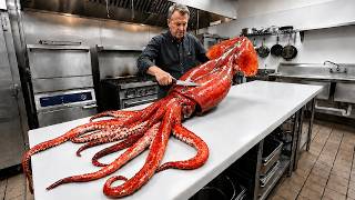 Giant Humboldt Squid: Catch, Clean & Cook – Turning Acidic Rubber Into a $50 Calamari Steak