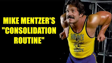 MIKE MENTZER’S “CONSOLIDATION ROUTINE” (AN IN DEPTH PRESENTATION) #mikementzer  #gym  #motivation